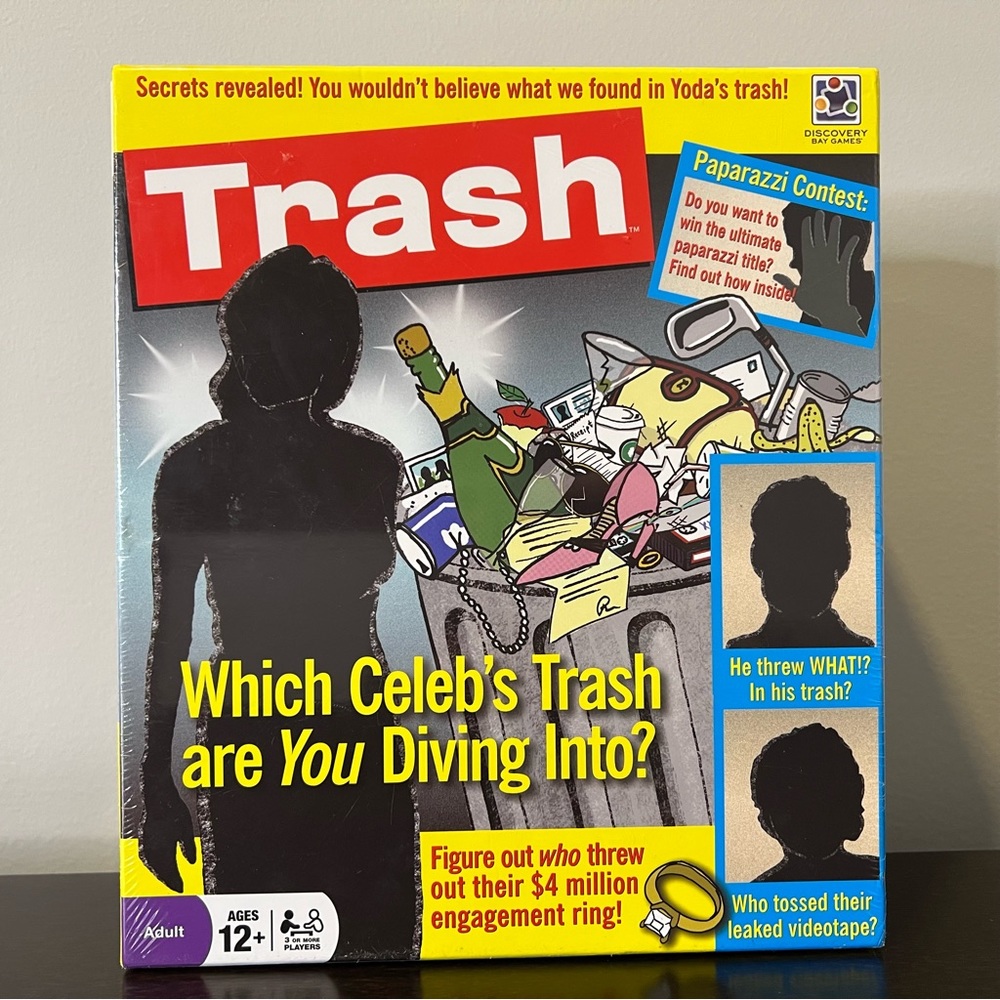Trash: Celebrity Guessing Game HTF